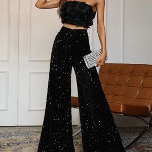 COPY - SEQUIN BELL BOTTOMS AND MATCHING TUBE TOP!